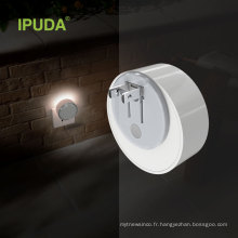 Veilleuse couleur IPUDA A3 Mini LED avec lampe de poche intelligente